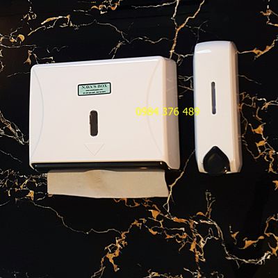 Bộ Hộp đựng giấy lau tay HV 003W+RT 275W