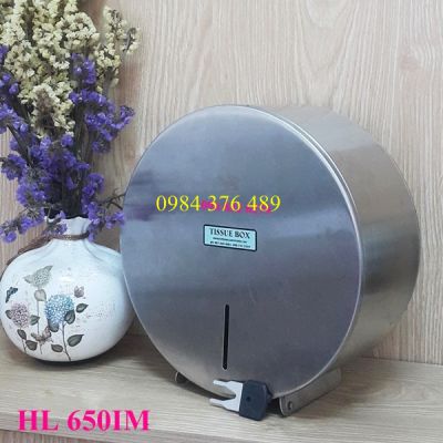 Hộp đựng giấy vệ sinh cuộn lớn Inox cao cấp HL 1410IM