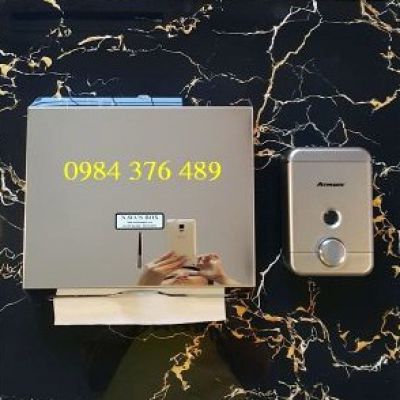 Bộ Hộp đựng giấy lau tay Inox HV 490IB