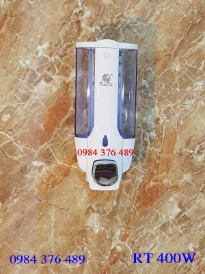 Hộp đựng xà phòng - dầu gội - sữa tắm - nước rửa tay treo tường RT400W