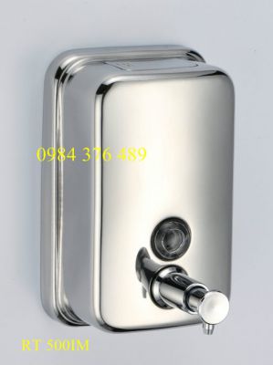 HỘP ĐỰNG NƯỚC RỬA TAY TREO TƯỜNG INOX 500IB