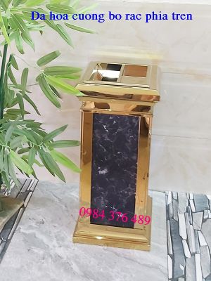Thùng rác đá hoa cương sang trọng M2