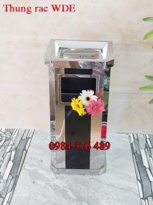 Thùng rác Inox không gỉ cao cấp WDE
