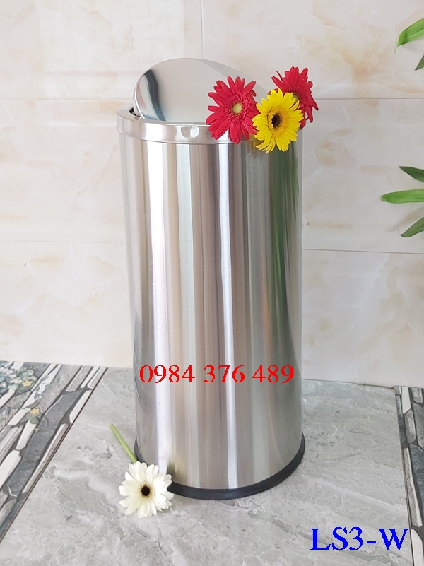 thung rac inox LS3W