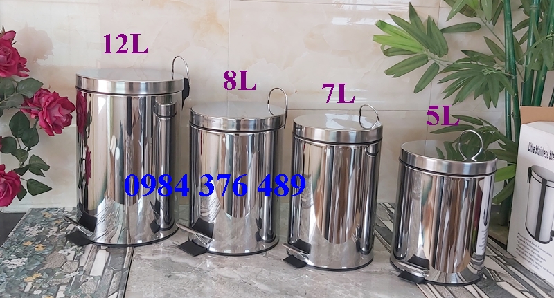thung rac inox nho nava